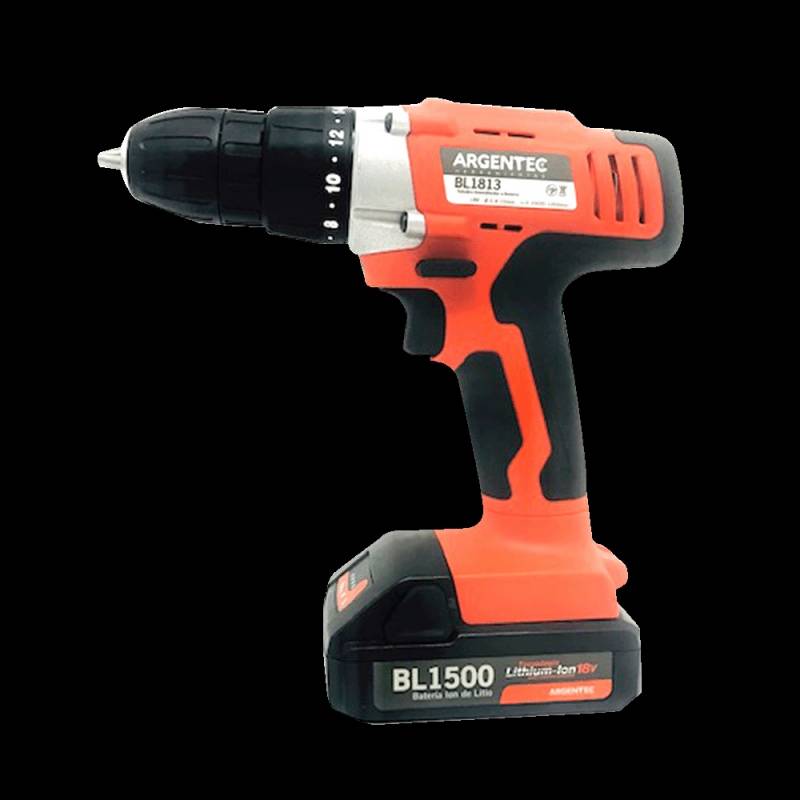 Atornillador Argentec - Bat. 18V - C/Reg. Tor. - Mand.10Mm - A Bat. - Tor. 28Nm - V. Var. - Bl1813