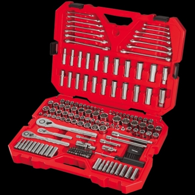 Juego De Bocallaves Hex. Craftsman (Sae/Mm) 189 Pz Enc. 1/4