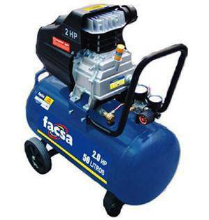 Compresor Facsa 50Lts 2Hp Transmision Directa 240Lts/Min