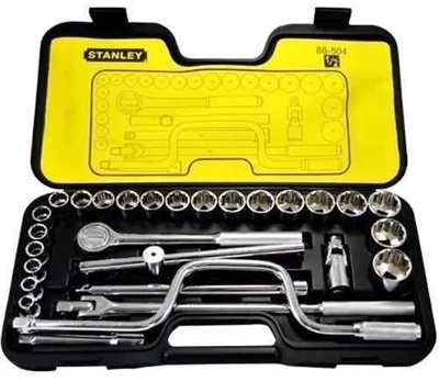 Juego De Bocallaves Metrica Stanley 29 Pz Enc. 1/2