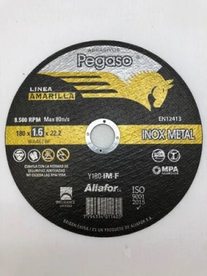 Disco De Corte Pegaso Aliafor 180 X 1,6Mm (7