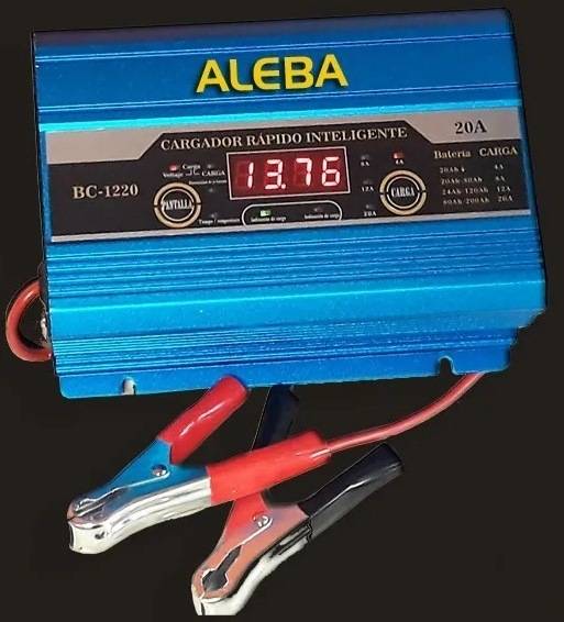 Cargador Electrico Aleba 20 Amp (12V) Digital Cd.:bc-1220 (Discontinuado)