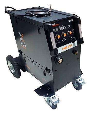 Soldadora Inverter Mig-Mag Axo Welding Kit X-Mig 3253 Trif. 315Amp. (Ciclo 100% / 10Min. 200Amp.)