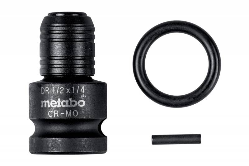 Adaptador P/ Atornillador De Impacto Metabo - 1/2 A 1/4