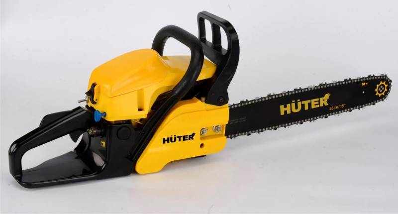 Motosierra Huter 155 - 54,5Cc. 2 Tiem. 7500Rpm