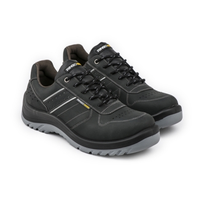 Zapato Ringo Work Kit01 C/P Alu. Negro