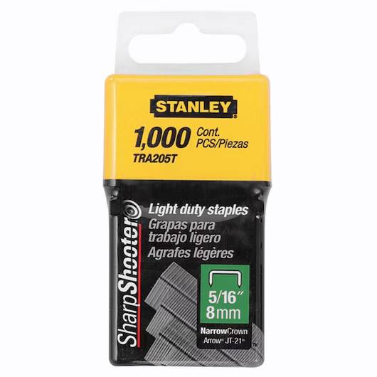 Grampa Stanley 5/16 X 1000Un. Tra205T P/ Trabajo Ligero