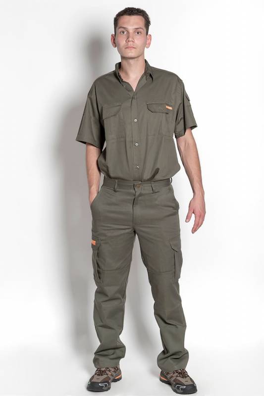 Pantalon Cargo Compl. Aire Libre Ombu V-Oliva
