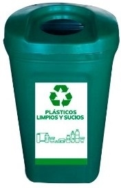 Cesto P/ Estacion Ambiental 70Lts (270 X 640Mm) Pr70Ve