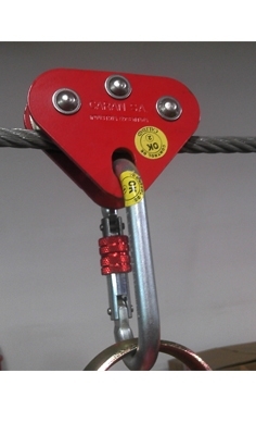 Polea Tandem P/Cable De Acero