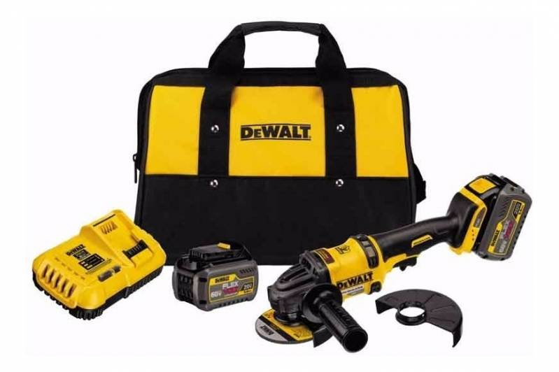 Amoladora Dewalt Flexvolt 60V 4.1/2 Bat. 1700W Dcg-414T2