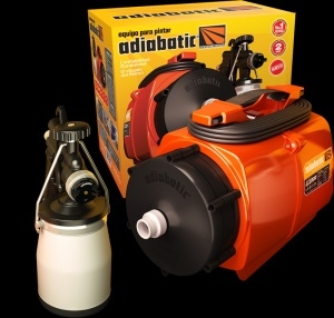 Equipo P/ Pintar Adiabatic Ec2000 - 700W - 2,5Mts Mang.