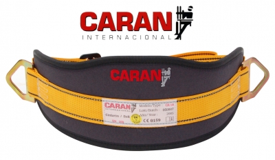 Cinturon Liniero Caran Cr 14 Argollas Laterales Y Prot. Lumbar