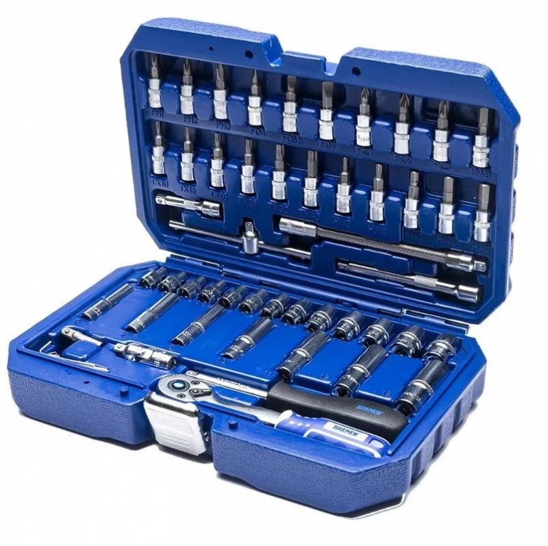 Juego De Bocallaves Hex. Bremen 53 Pz Accesorios Y Puntas - Enc.1/4 Cd.:6728