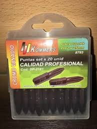 Punta Phillips P/ Atornillador H2 X 50Mm X 10Un