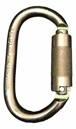 Mosqueton Tipo Eslabon C/Rosca De Seguridad