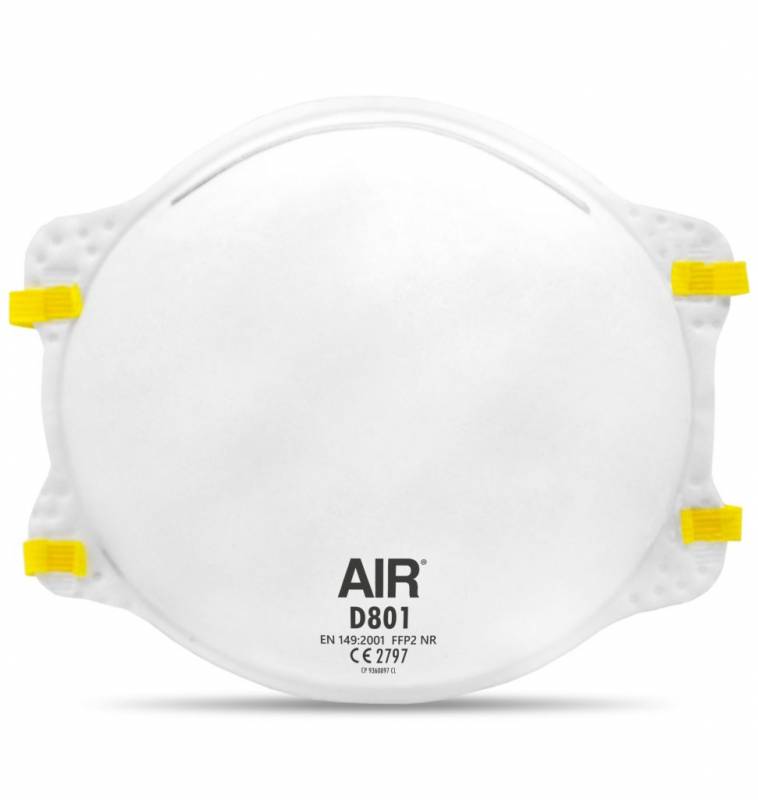 Respirador Air D801 Ffp2 Nr P/Polvo-Particulas