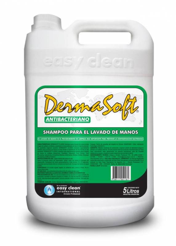 Shampoo Para Manos Antibacteriano E. Clean Dermasoft X 5 Lts 70184