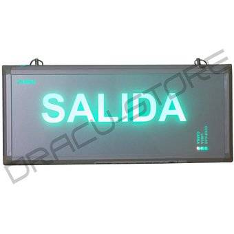 Señalizacion Led Salida  6Hs. Mod.9905 L Slim