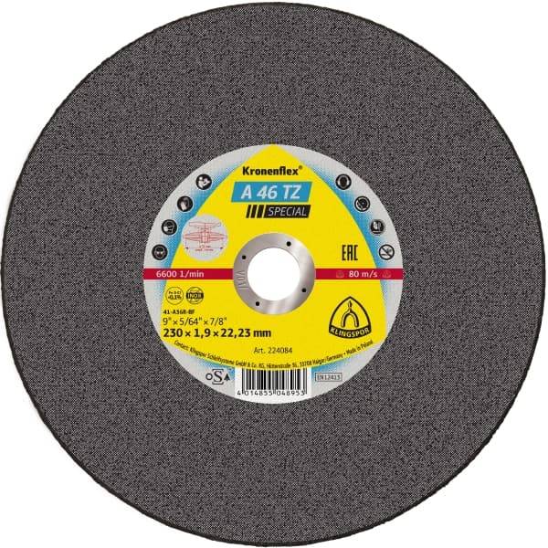 Disco De Corte Klingspor A 46 Tz 115 X 1,6Mm (4 1/2) Cd.:187170