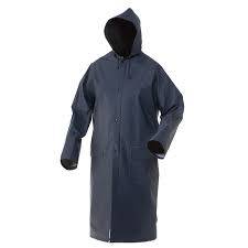Capa Pvc Lluvia Azul