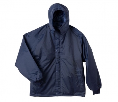 Parka De Abrigo Impermeable Azul
