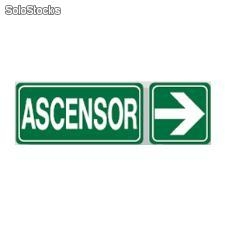 Cartel 88 140 X 410 Ascensor