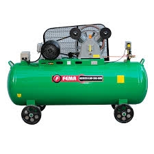 Compresor Fema A Correa 5,5Hp X 330 Lts 380V C/Ruedas