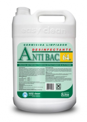 Lavandina Concentrada  Easy Clean Antibac 64 X 5Lts 80022