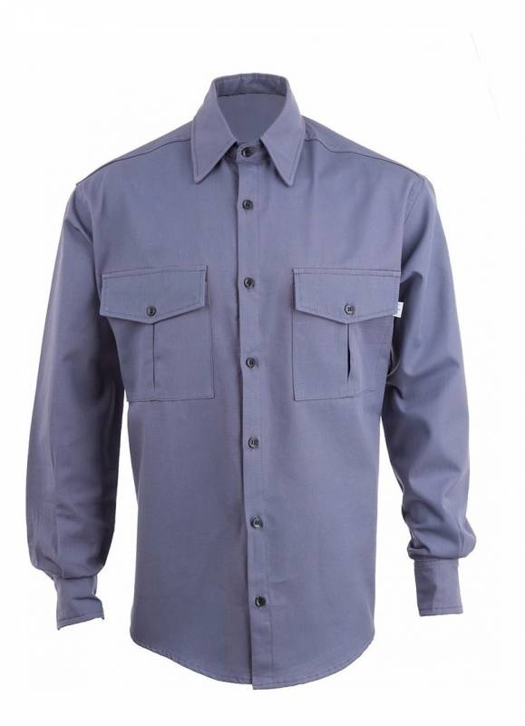 Camisa De Trabajo Azulino