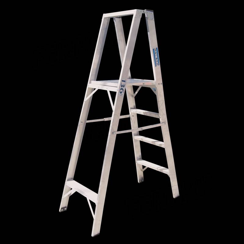 Escalera Tijera Simple Acceso C/Plataforma 9 Esc. 2,70 Mts. Ats-2009-P Ferpack