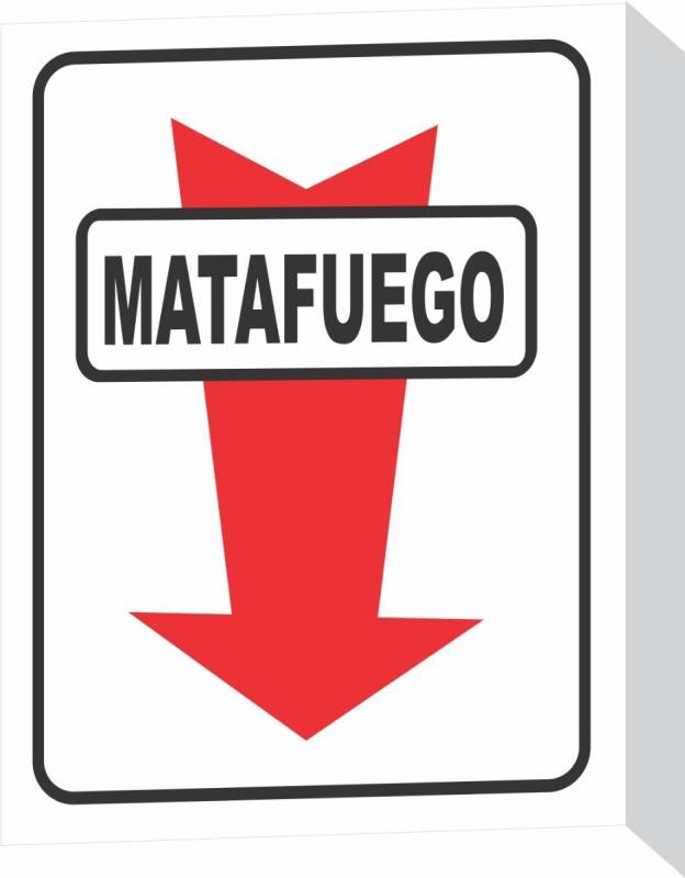Cartel 104 220 X 260 Matafuego
