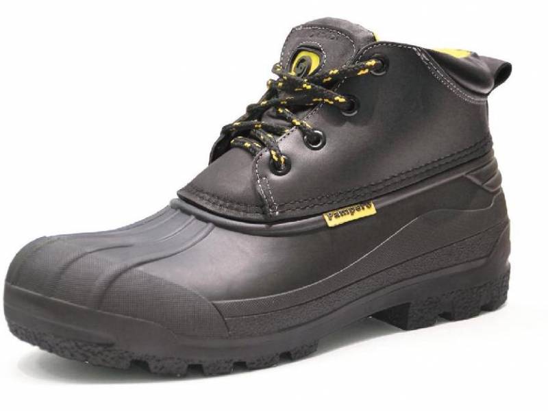 Botin Pampero Hibrido P21N C/P Negro (38)
