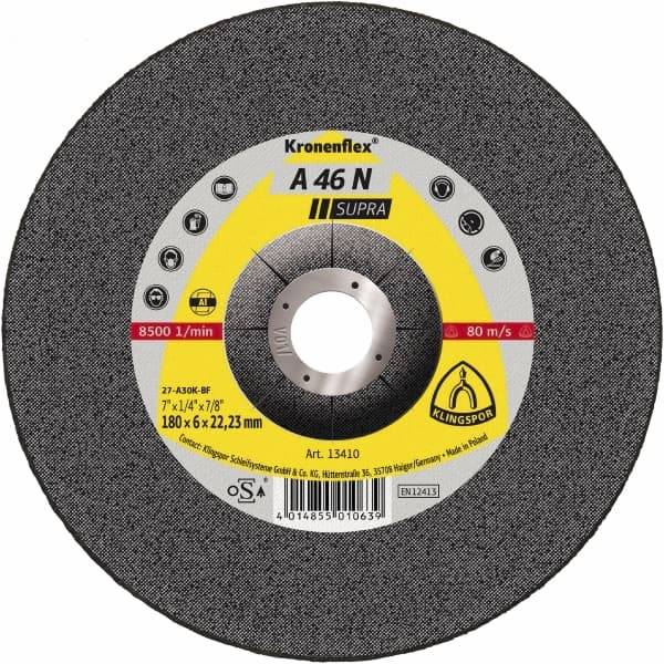 Disco De Desbaste Klingspor A 46 N Supra - 115 X 6Mm (4 1/2) Cd.:6622