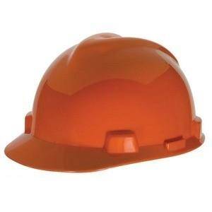 Casco Msa Naranja V-Gard Jockey S/ Arnes 299935