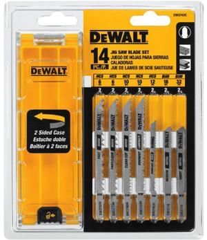 Hojas P/Sierra Caladora Dewalt Dw3742C Set 14Pz.