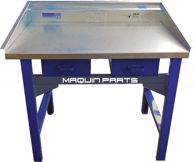 Mesa De Trabajo Metalica P/ Serv. Liviano Alto: 900 Mm. Ancho: 800 Mm. Largo: 1180 Mm.