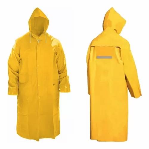 Capa Pvc Lluvia Amarillo Ws C/Ref.