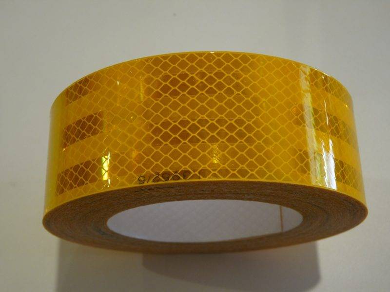 Banda Perimetral Amarilla 5 Cm X Mts