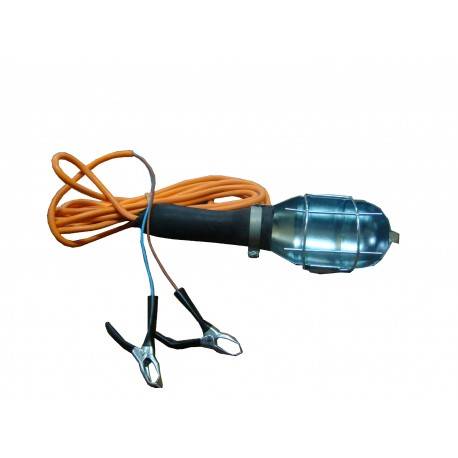 Luz Portatil Metalica P/12V Cable 5Mts Wim-2585