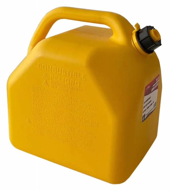 Bidon Plastico C/Pico 20 Lt. - Amarillo - P/Gas Oil -Antiventeo/Antiest./Antigoteo - 66366459