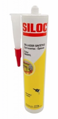 Sellador Sintetico Siloc Marfil P/Carrocerias Y Opticas X 310Ml