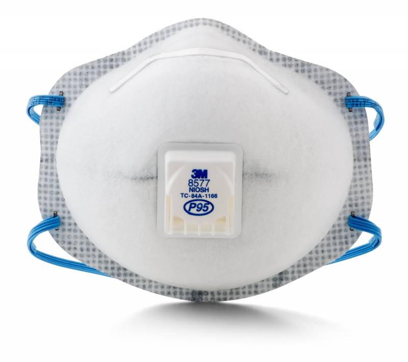 Respirador 3M 8577 C/Valv Niv Molestos V/O