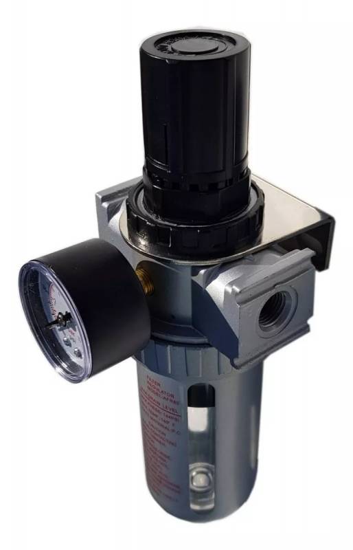 Filtro De Aire Kitana  C/Regulador - Conex. 1/4 Rosca Hem. Bsp - Max.145Lbs