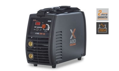 Soldadora Inverter Mma Axo Welding X-Arc 2001 Cel 200Amp. (Ciclo 100% / 10Min. 115Amp.)