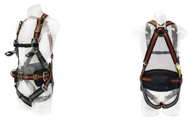 Arnes De Seguridad Eslingar Ha34B 4P C/Prot. Lumbar