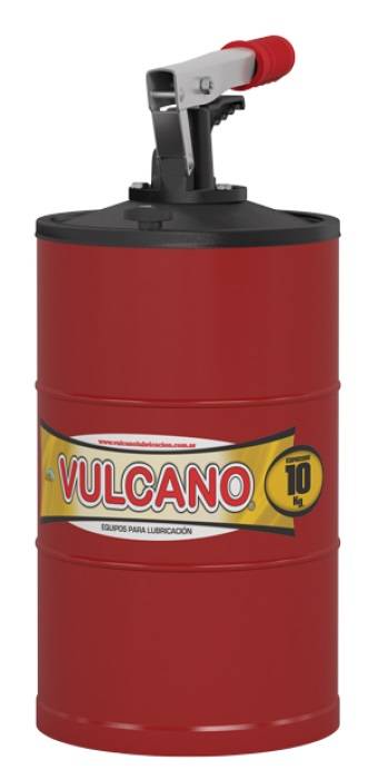 Grasera De 10 Kg. Vulcano C/ Prensa Grasa Gp167