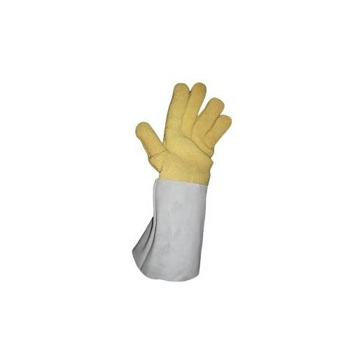 Guante Kevlar Zb Alta Temperatura Puño Descarne Gfk002