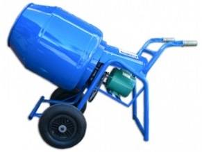 Hormigonera Super 1 Hp Motor Reforz. 155Lts Azul