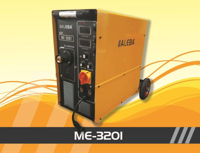 Soldadora Mig  Aleba Mono-Bifasica Me-3201 280Amp.